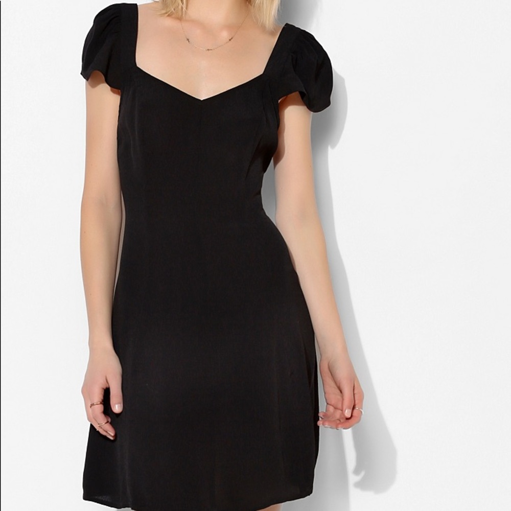 Kimchi Blue black cross back dress